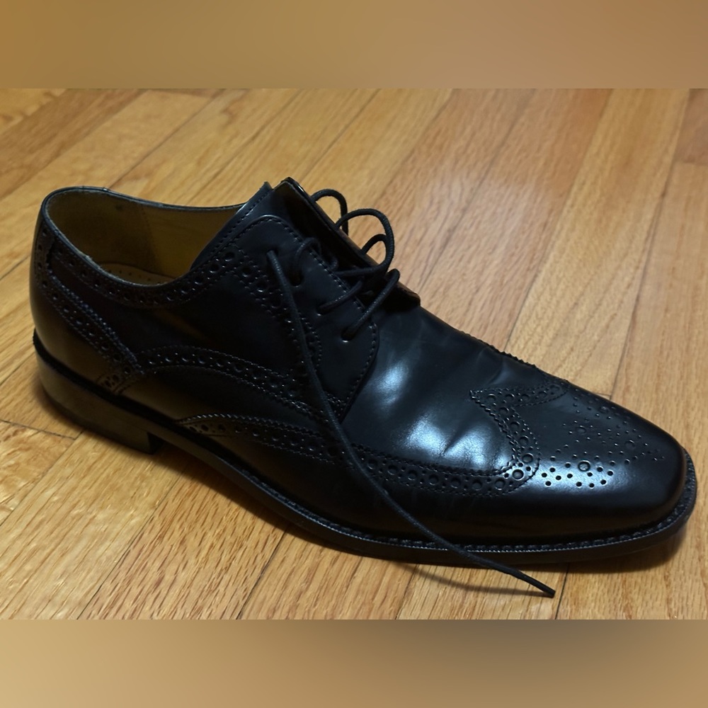 Men’s Cole Haan Black Wingtip Shoes